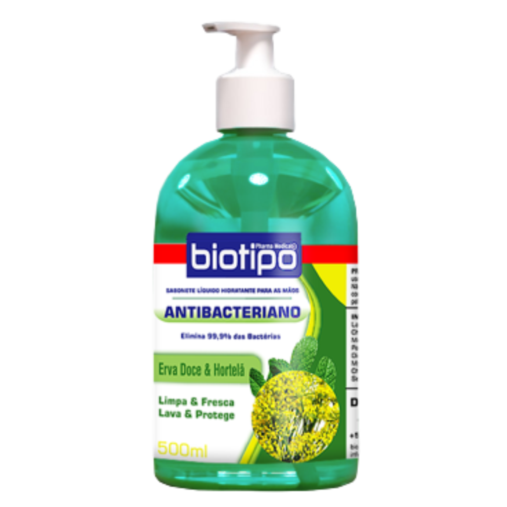 Sabonete Antibacteriano - Atacado 12 Unidades 500ml
