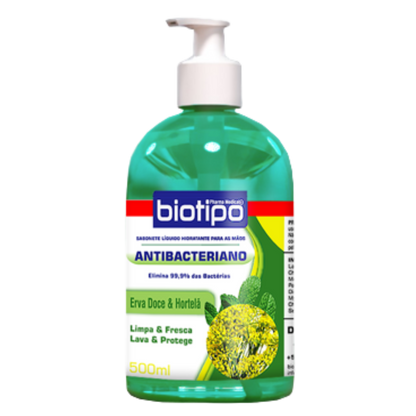 Sabonete Antibacteriano - Atacado 12 Unidades 500ml