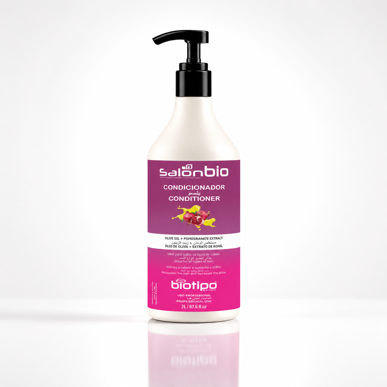 Condicionador Salon Bio - Óleo de Oliva e Extrato de Romã 2L