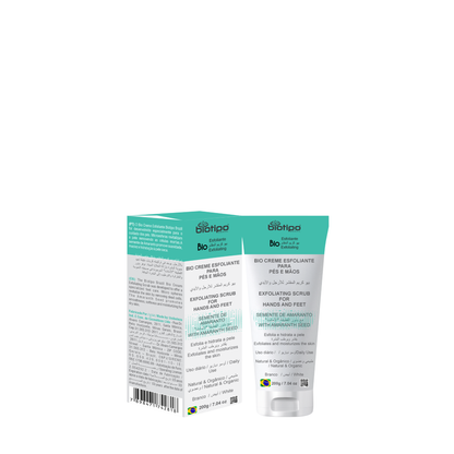 Esfoliante Bio Creme para Pés e Mãos 200g