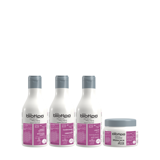 Kit Kera Força Força e Brilho - 04 Produtos