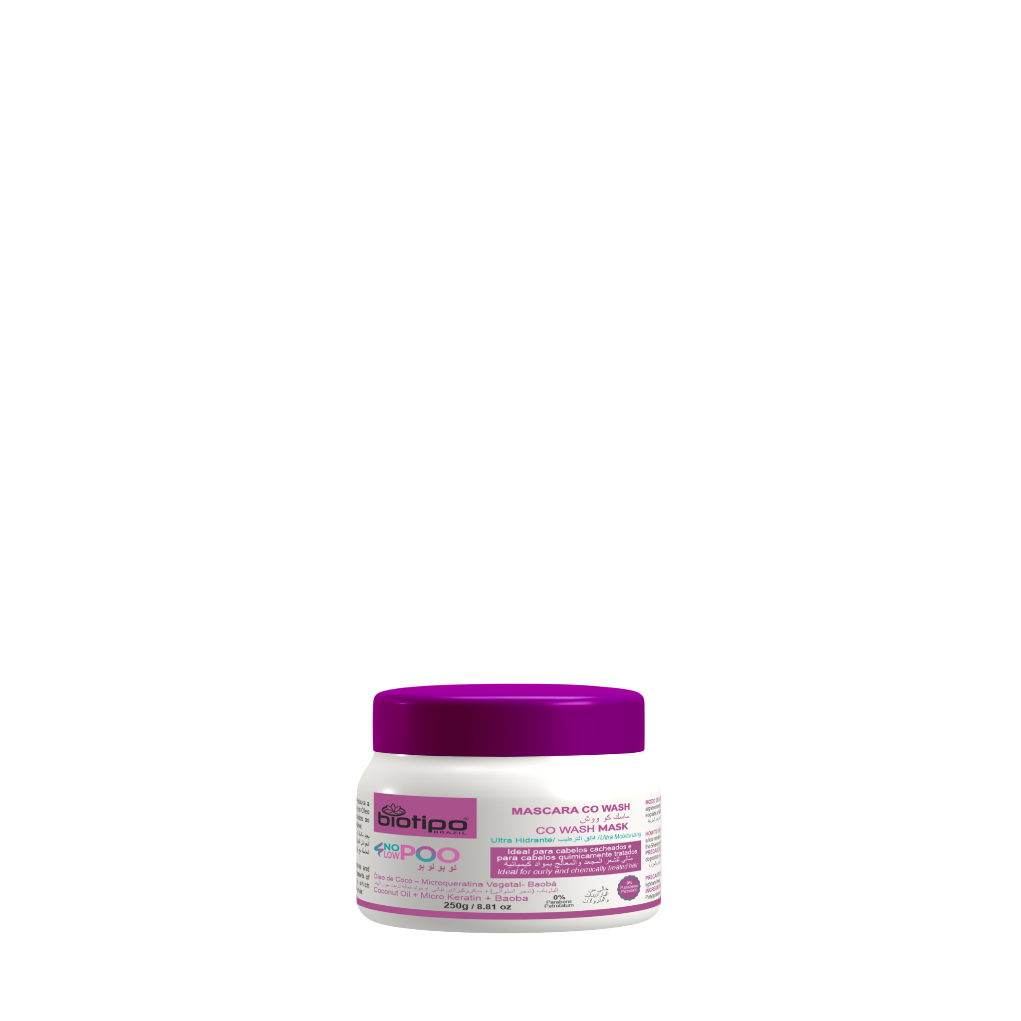 Máscara No Poo Low Poo Co Wash 250g