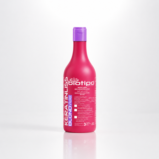 Máscara de Reconstrutora Keratinliss Blond Profissional 500ml