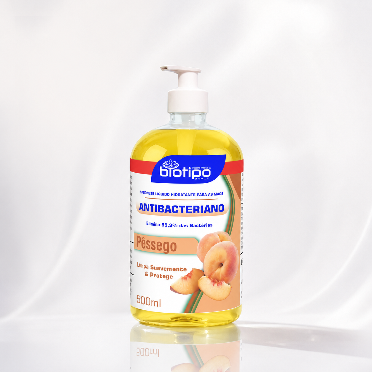 Sabonete Antibacteriano - Pêssego 500ml