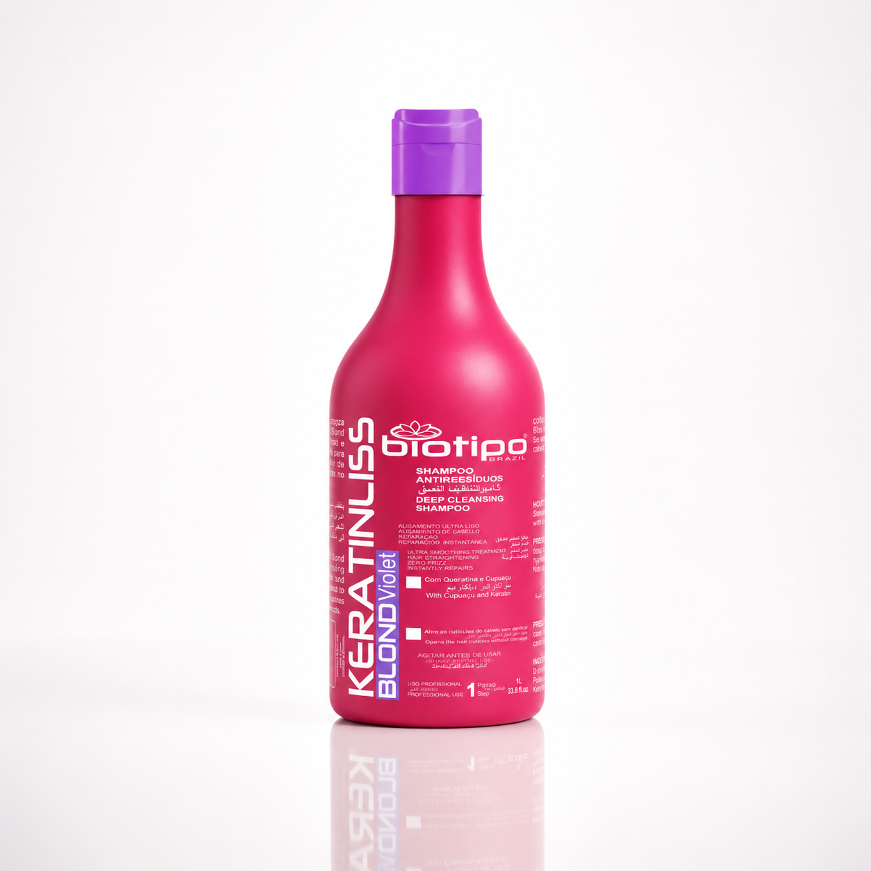 Progressiva Sem Formol Profissional Keratinliss Blond Kit 03 Passos 2,5L