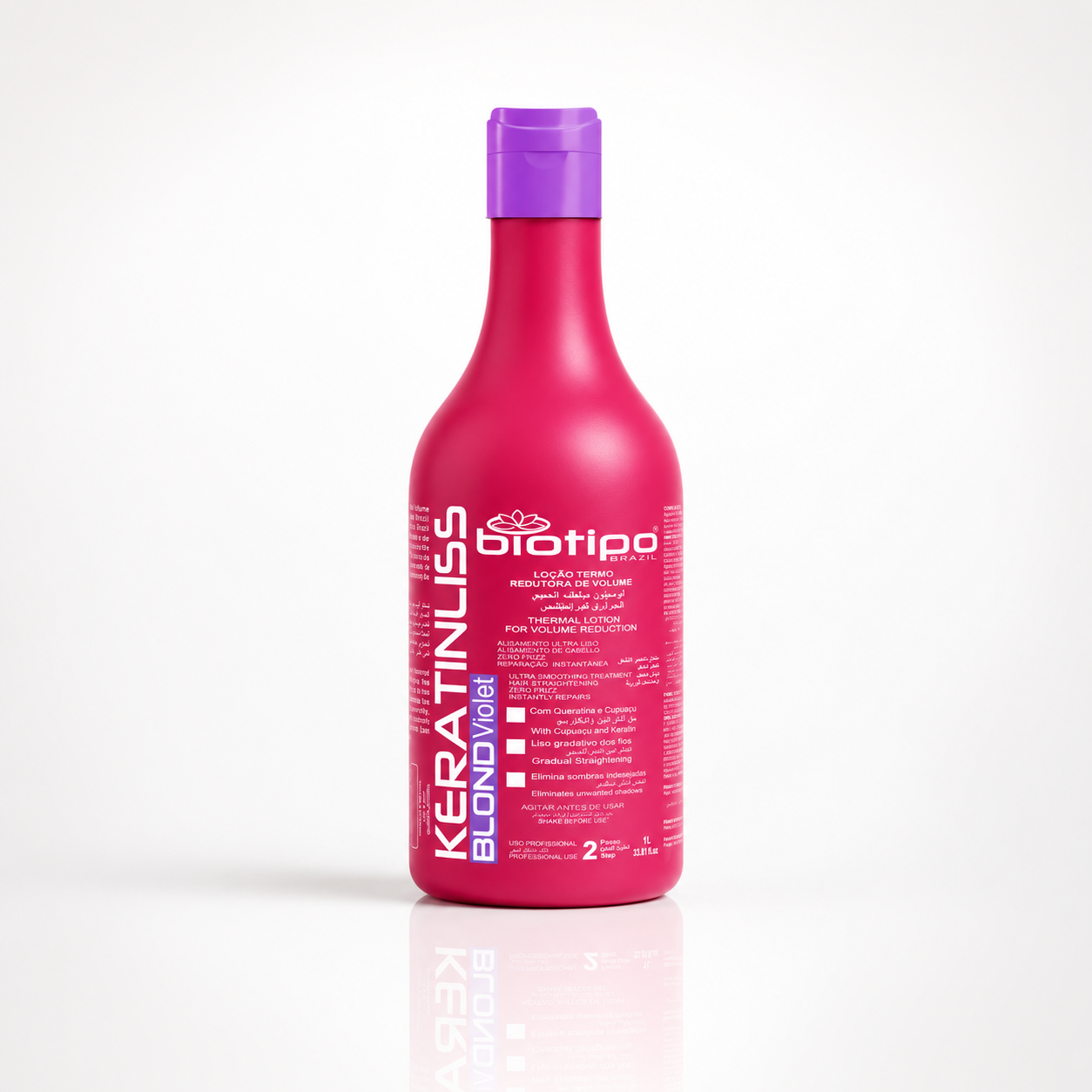 Progressiva Sem Formol Profissional Keratinliss Blond Kit 03 Passos 2,5L