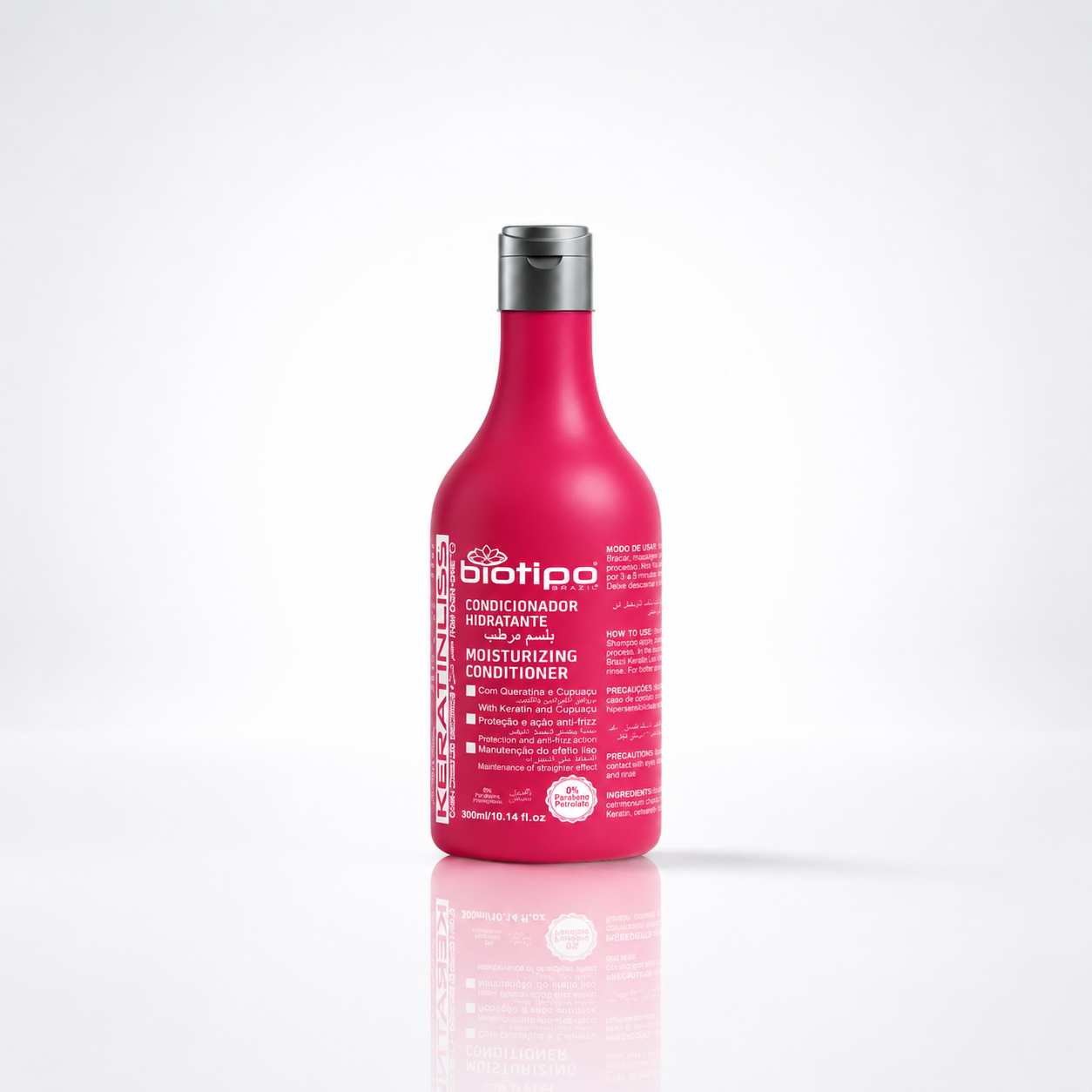 Kit Keratinliss Manutenção Capilar 4 Produtos 890ml