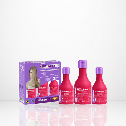 Keratinliss Progressive Treatment Kit for Blonde Hair - 3 products