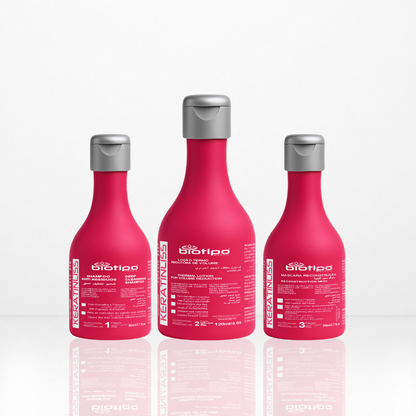 Kit Keratinliss Progressiva 280ml - Shampoo, Loção e Máscara
