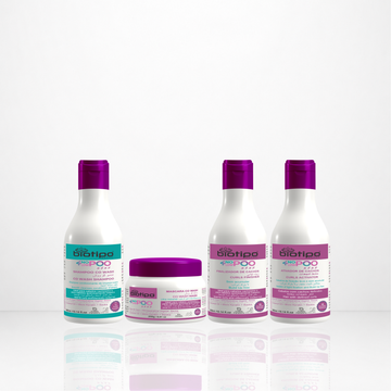 No Poo Low Poo Kit for Curly Hair - 4 products