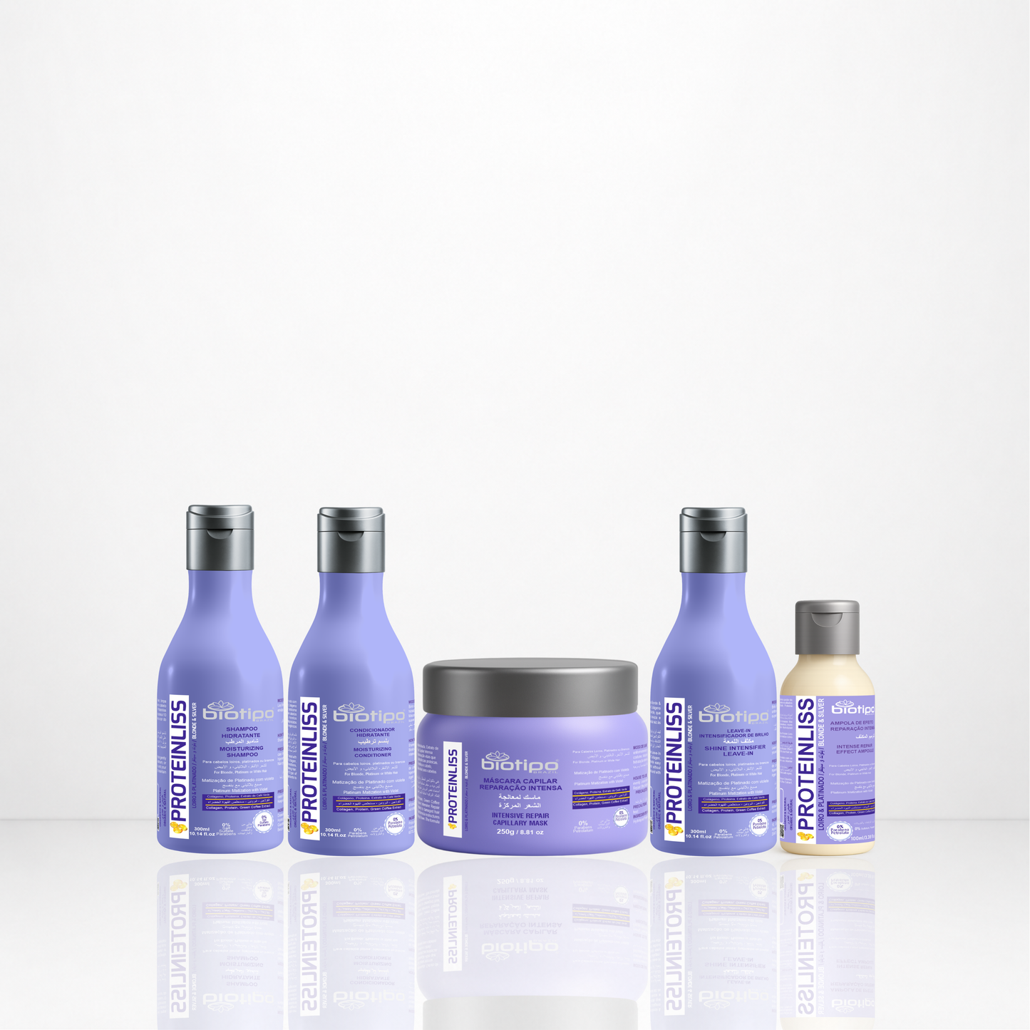 Proteinliss Kit for Blonde and Platinum Hair - 5 Products
