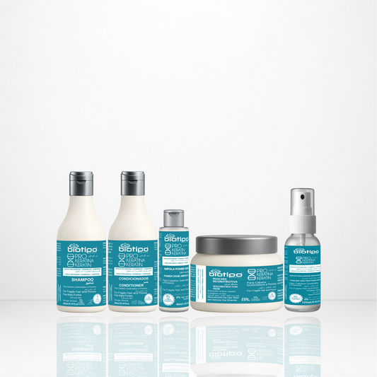 Pro Keratin Kit for Damaged Hair - 5 Products