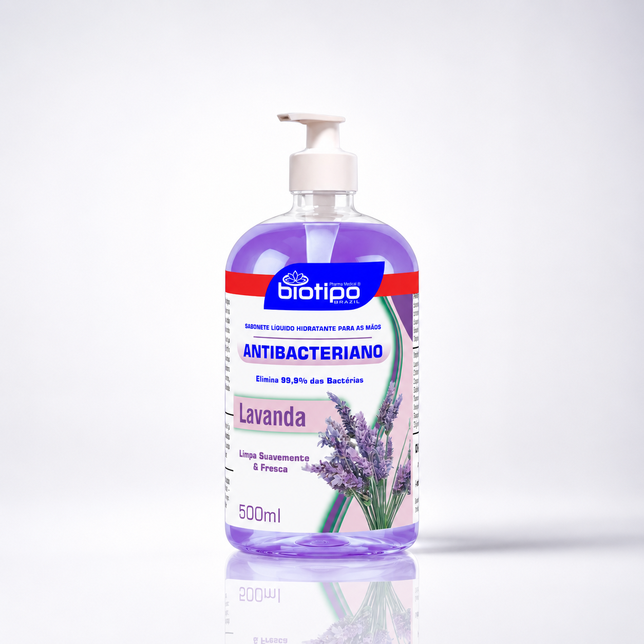 Sabonete Antibacteriano Lavanda - 500ml