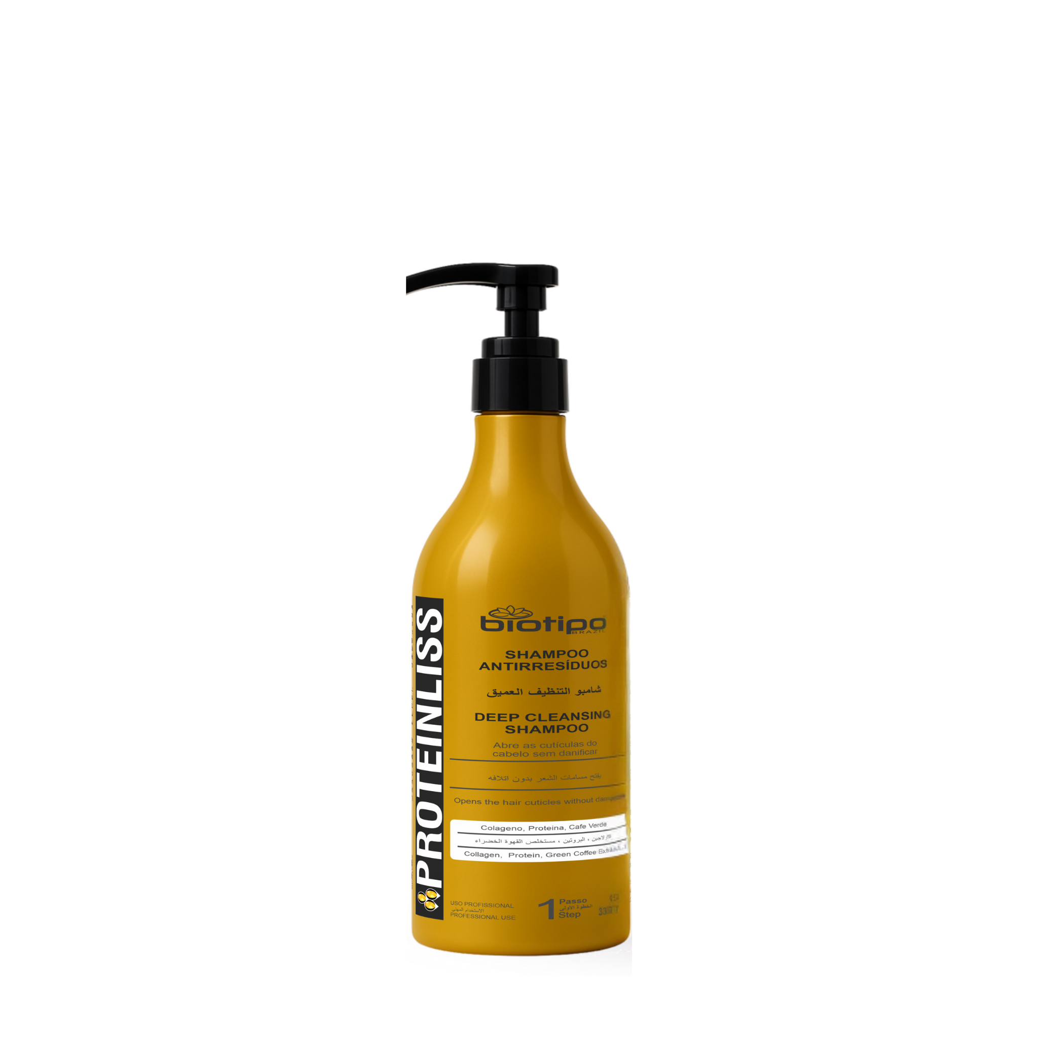 Progressiva Proteinliss Biotipo Brazil 100% Liso Profissional 03 Passos