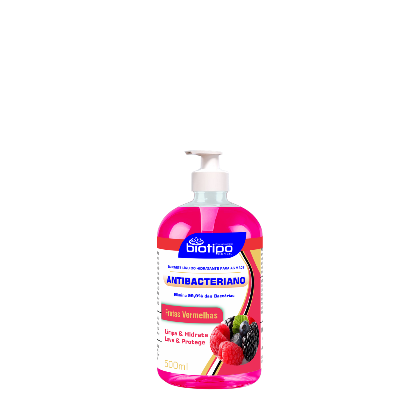 Sabonete Antibacteriano - Frutas Vermelhas 500ml