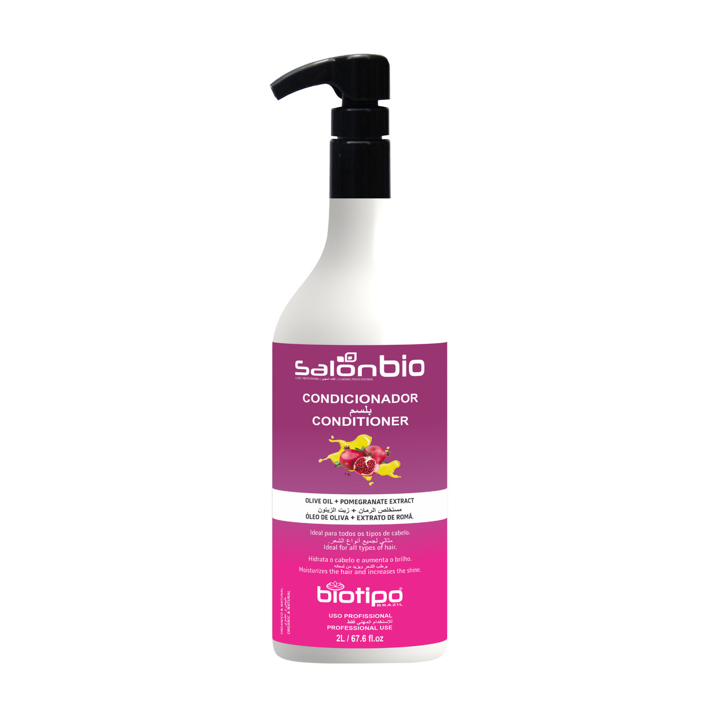 Condicionador Salon Bio - Óleo de Oliva e Extrato de Romã 2L