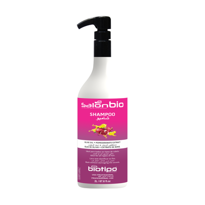 Shampoo Salon Bio Óleo de Oliva e Extrato de Romã 2l