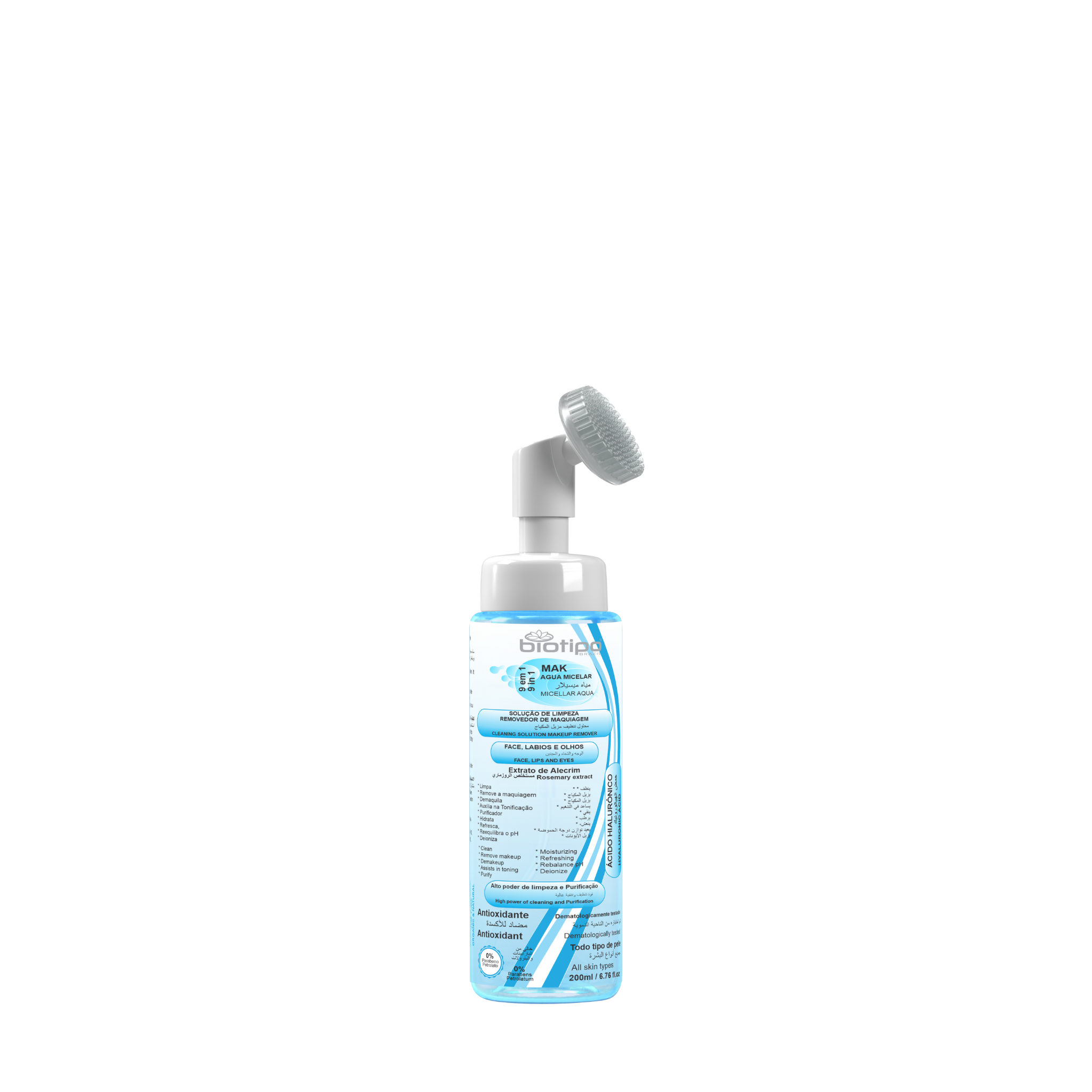 Água Micelar Alecrim 200ml