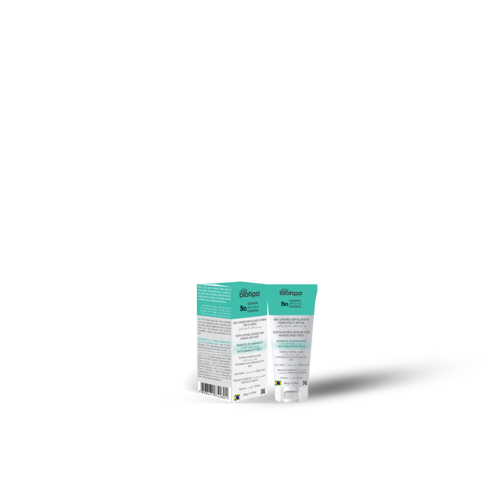 Bio Creme Esfoliante Para Pés E Maos 90 G