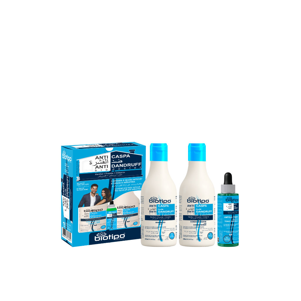 Kit Caixa Linha Anti Caspa 630 ML
