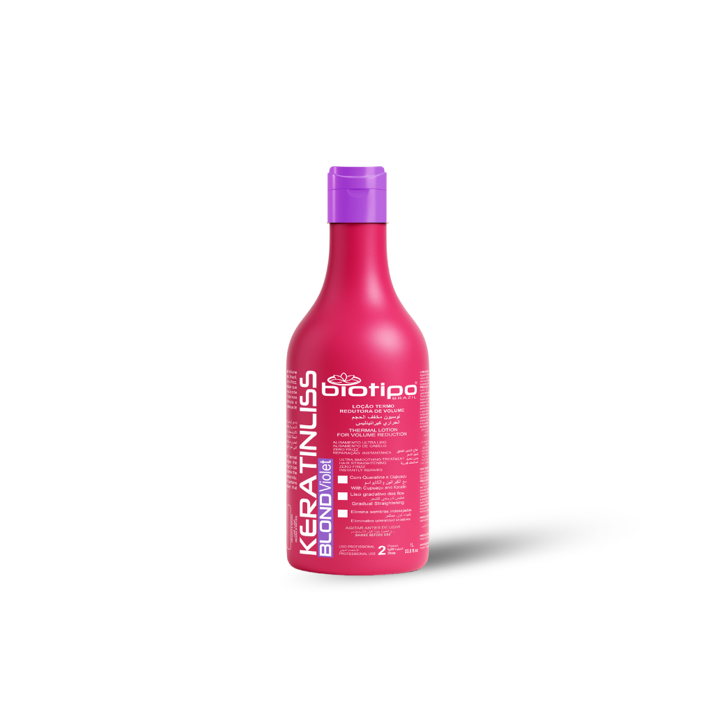 Loção Termo Redutora De Volume Keratinliss Blond Profissional1 L