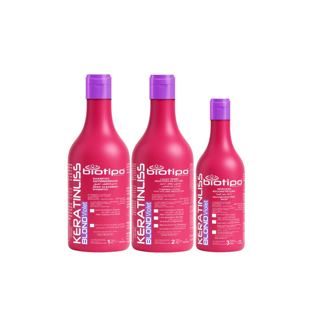 Kit Completo Keratinliss Blond Profissional 2500 ML