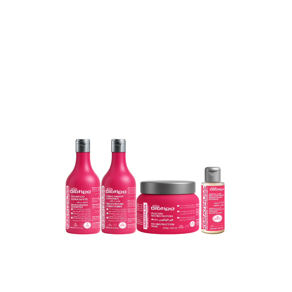 Kit Keratinliss Manutencao Cabelos Loiros